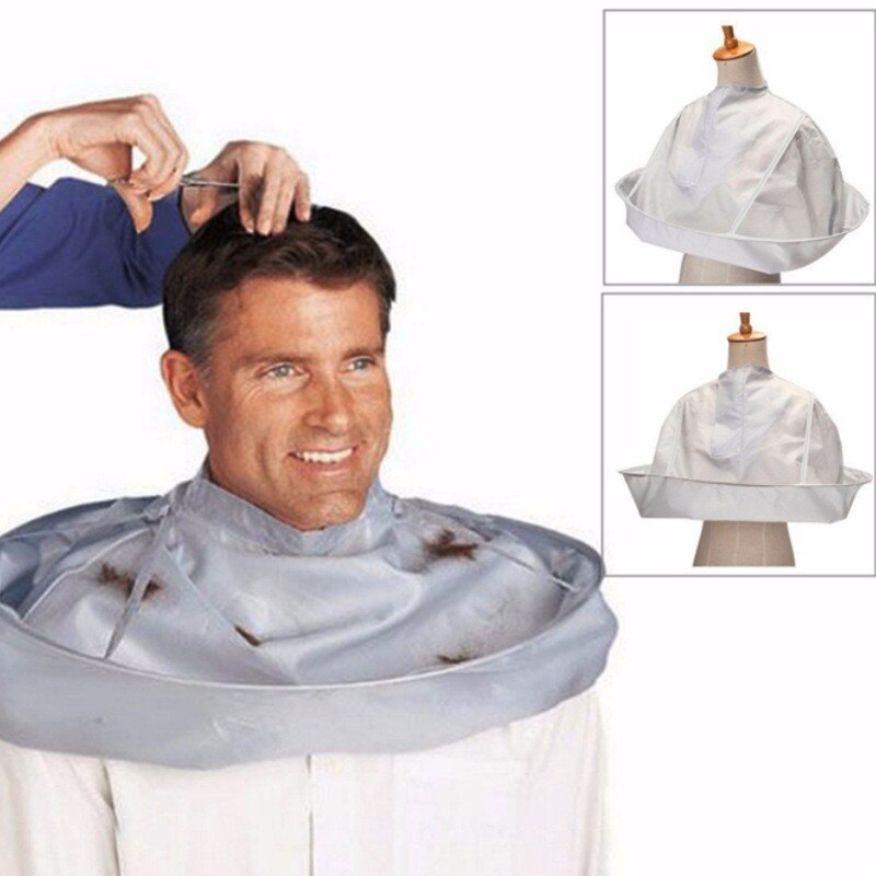 Hårklippning kappa paraply cape diy frisyr kappa inpackning hår rakförkläde hår frisör klänning skydd hushållsrengöring skydd