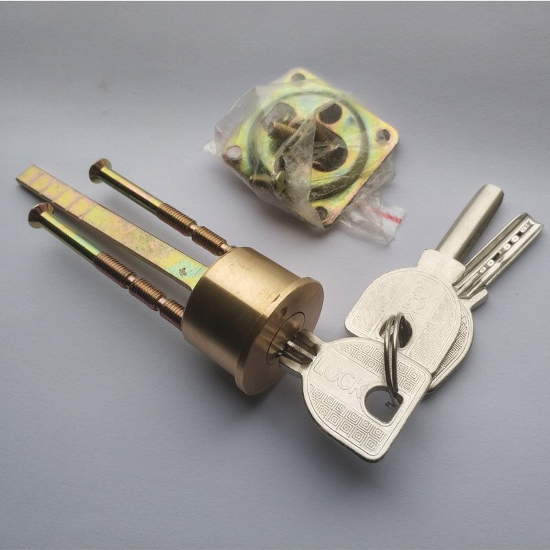 Replaceable Electric Lock Smart Chip PCB RFID Reader Extra Metal Key DIY: S lock tongue