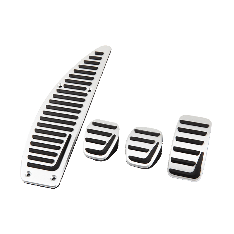 Bil fotstöd koppling broms gas accelerator bil pedal pad för volvo  s40 v40 c30 mt aluminiumlegering auto bil-styling tillbehör