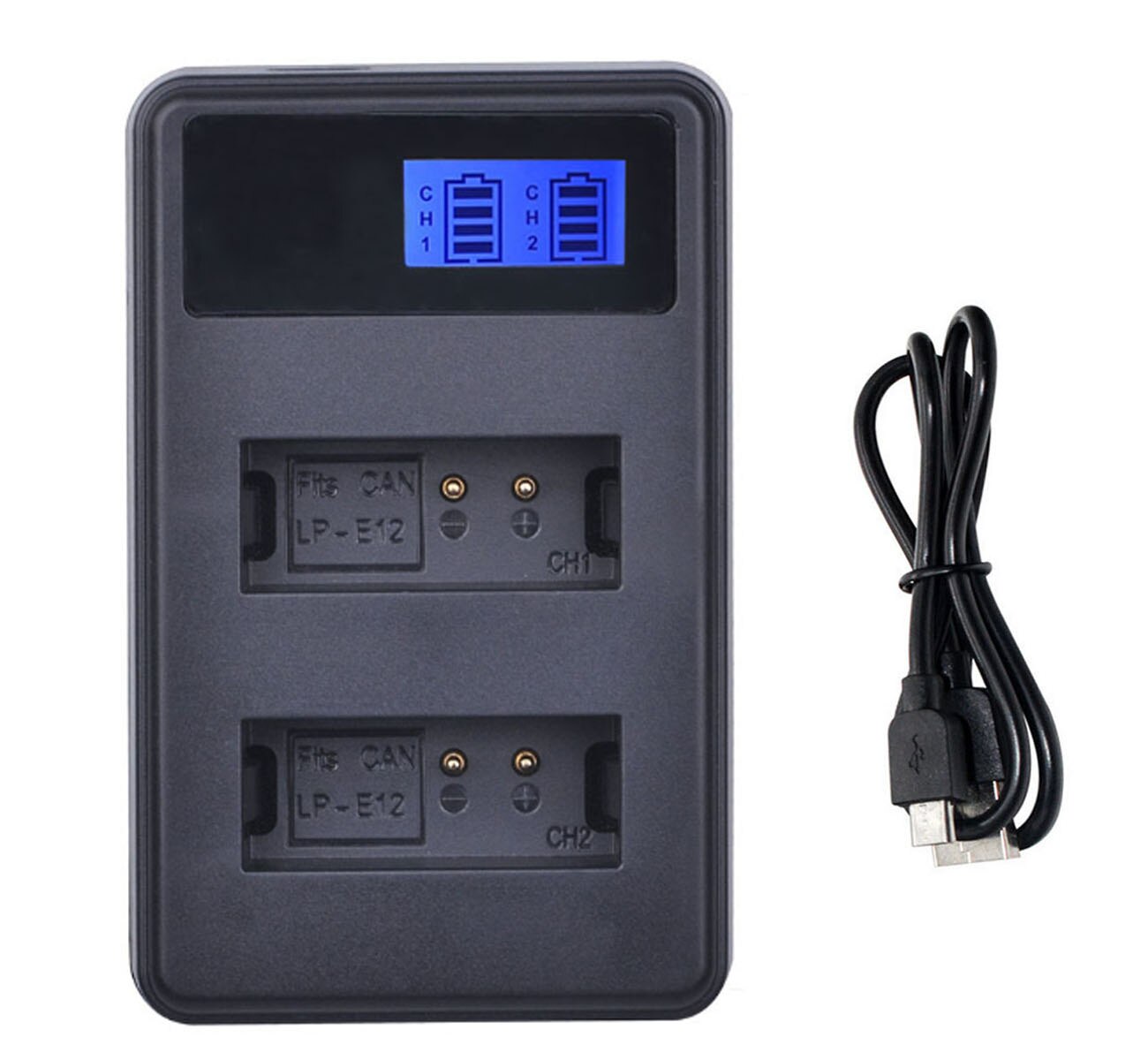 Battery Charger for Sony Alpha a33, a35, a37, a55, SLT-A33L, SLT-A35K, SLT-A37K, SLT-A37M Digital SLR Camera: NP-FW50 Dual Charger