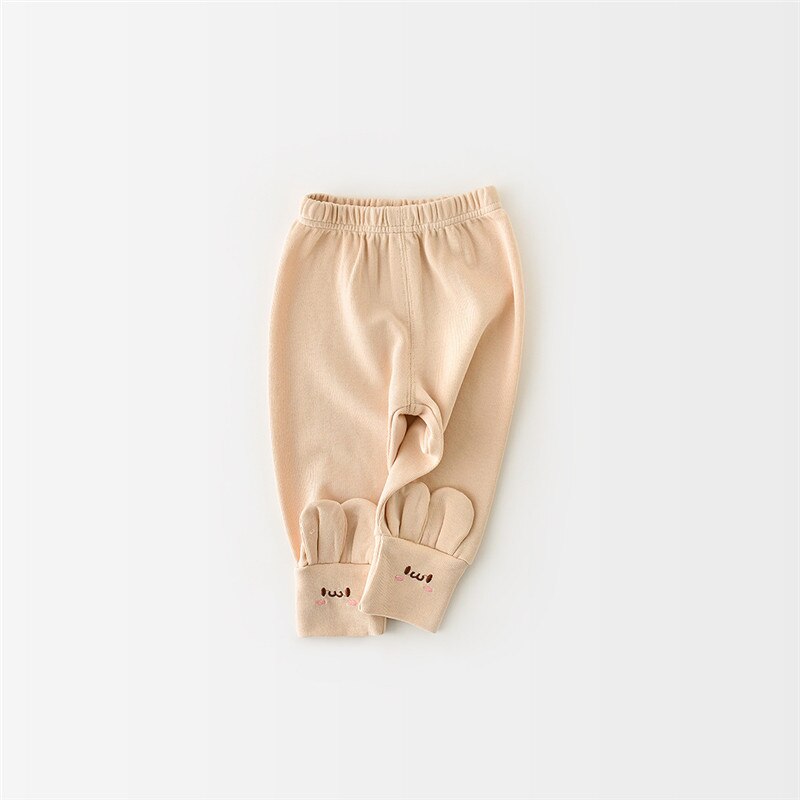 Lawadka – pantalon Long en coton pour bébés garçons et filles, décontracté, de couleur Beige et noir, avec dessin animé, printemps-automne