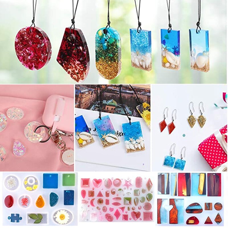 477 Stuks Siliconen Hars Gieten Mallen Starter Kit, Alfabet Nummer Siliconen Mal En Gereedschap Set Voor Hars Sieraden
