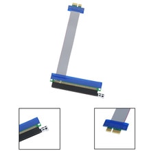 PCIE 1X om 16X Express Slot Riser Card Extender Uitbreiding Ribbon Flexibele Kabel