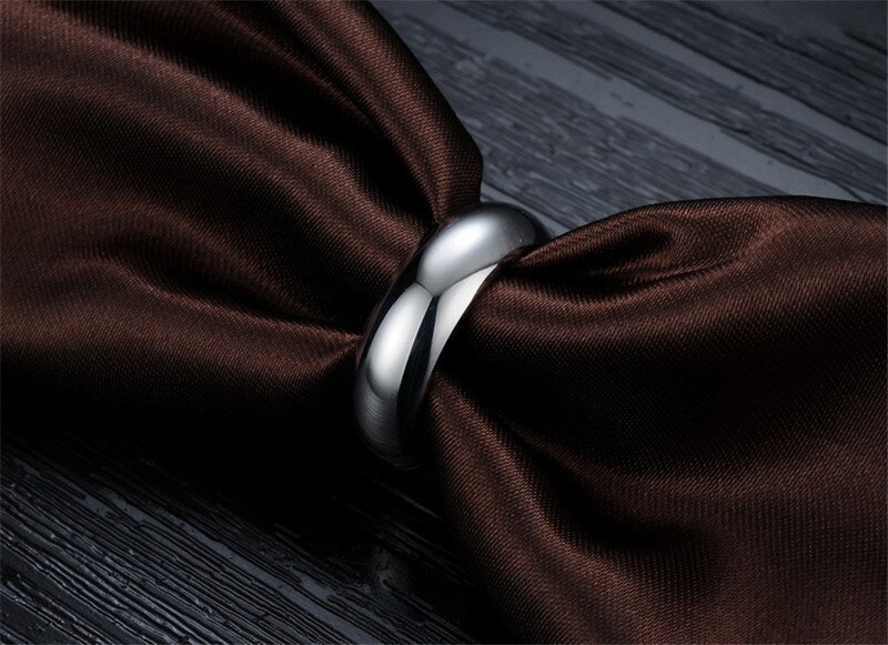 Modyle - alliances classiques en acier inoxydable couleur argent/couleur or pour femmes