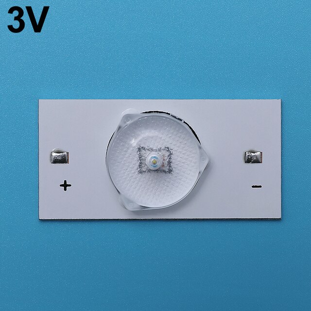 Cuentas de lámpara SMD de 3V y 6V con Fliter de lente óptica para reparación de TV LED de 32-65 pulgadas con Cable de 2M, accesorios de tira de retroiluminación LED: 30ps / routine(3V)