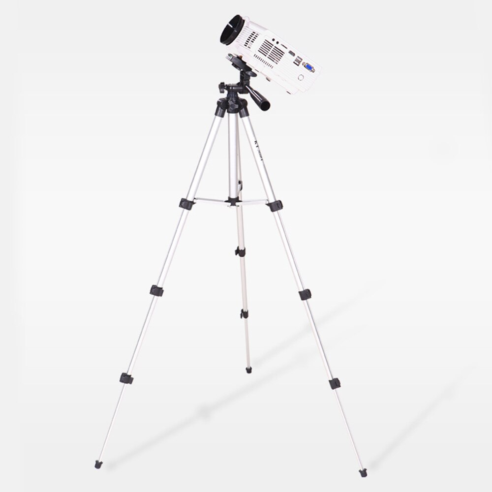 Telescopische Draagbare Statief Stand Voor Projector Camera 1.2M/1.5M Aluminium Antislip Lichtgewicht Universele Interface 6Mm