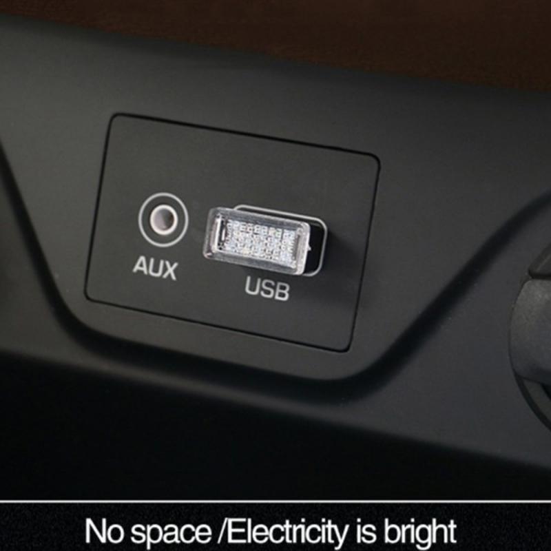 Omgevingslicht Auto Mini Led Licht Auto Interieur Usb Instellicht Plug En Play Autolichten Auto Product Auto Accessoires