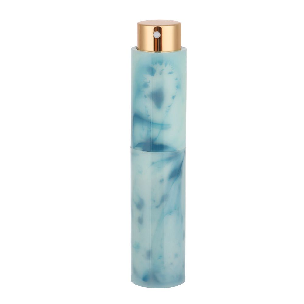 10ml Parfüm zerstäuber flaschen nachfüllbare Mini-Reise größe leere ParfüFrau pritze Marmor aufbringen tragbare auslaufs ichere Sprüh flasche: dunkel khaki