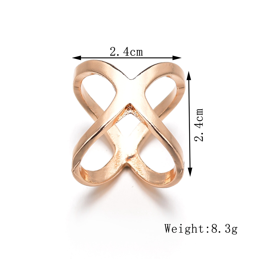 MissCyCy X Shape Metal Brooches for Women Simple Scarf Clip Clothes Jewelry Accessories
