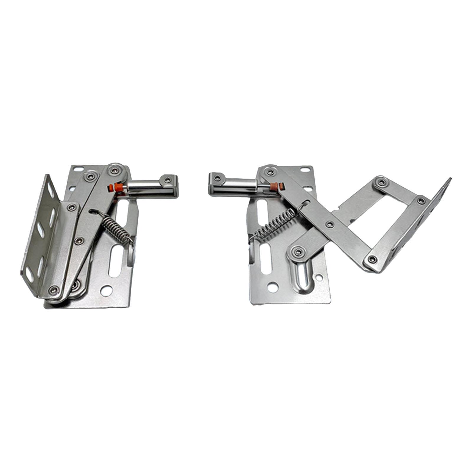 Bisagras de bandeja con punta de 2 piezas, piezas de repuesto prácticas y resistentes para optimización del espacio, bisagra de amortiguación de tijera para puertas de armarios de cocina