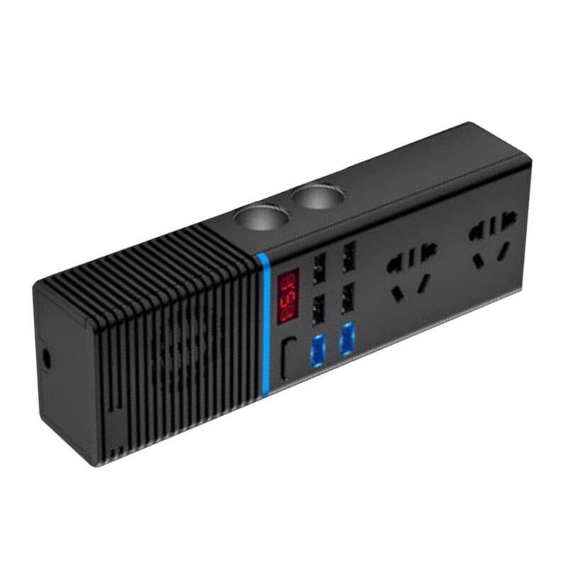 Car Inverter 12v/24v To 220v Household Power Converter 200W QC 3.0 Quick Charger