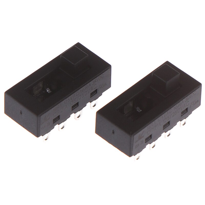 2pcs 250V 12A 3 Position 8Pin Toggle Slide Switches Dryer Switch LQ-103H Hair Dryer Switches