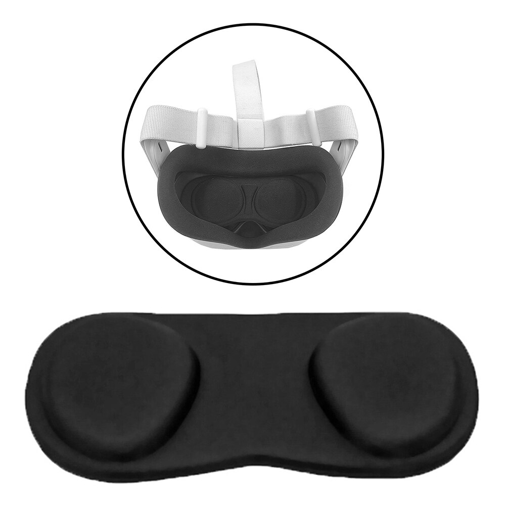 Cubierta protectora para lente de VR a prueba de polvo, resistente a los arañazos, a los golpes, accesorios para Oculus Quest 2 VR, novedad