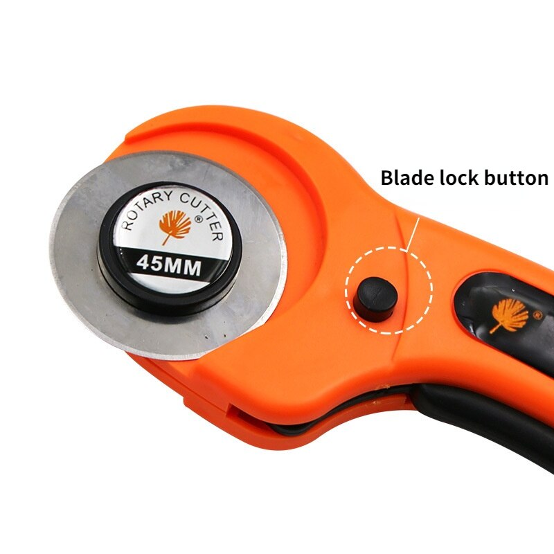 45mm 28mm Rotary Cutter for leather Set Blades for fabric Circular Quilting Cutting Patchwork Cut Tool Quilter Leather Cutter