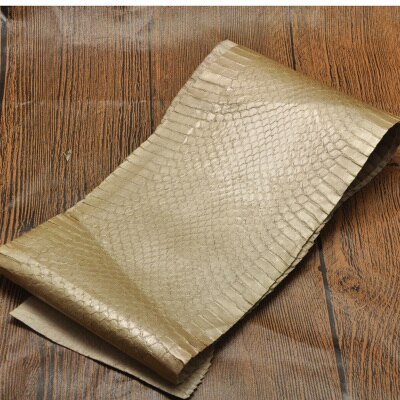 Diy Natuurlijke Slangenhuid Leer Stof Met Zeldzame Huid 100-110x10cm: 5-120x11.5cm