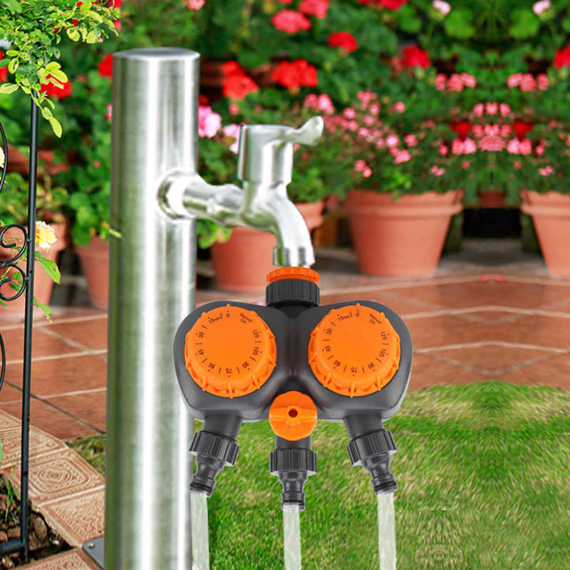 Garden Water Controller Mechanical Irrigation Controller Garden Mechanical Timer for Garden Irrigation Flowers Plants