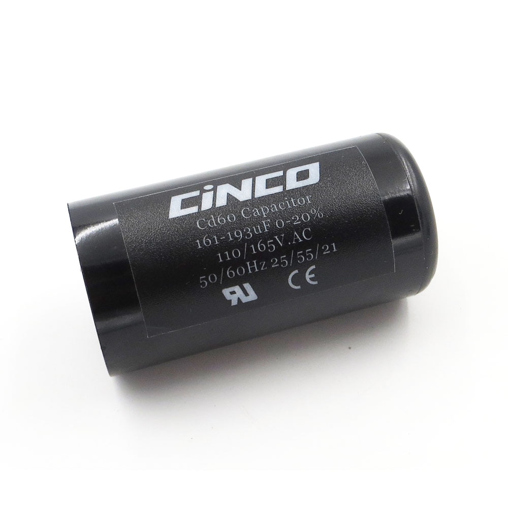 CD60 Motor Start Capacitors Motor Starting 161-193uF 110V 125V 165V 161-193 mfd uf mf Compressor HVAC Electrolytic 110VAC 125VAC