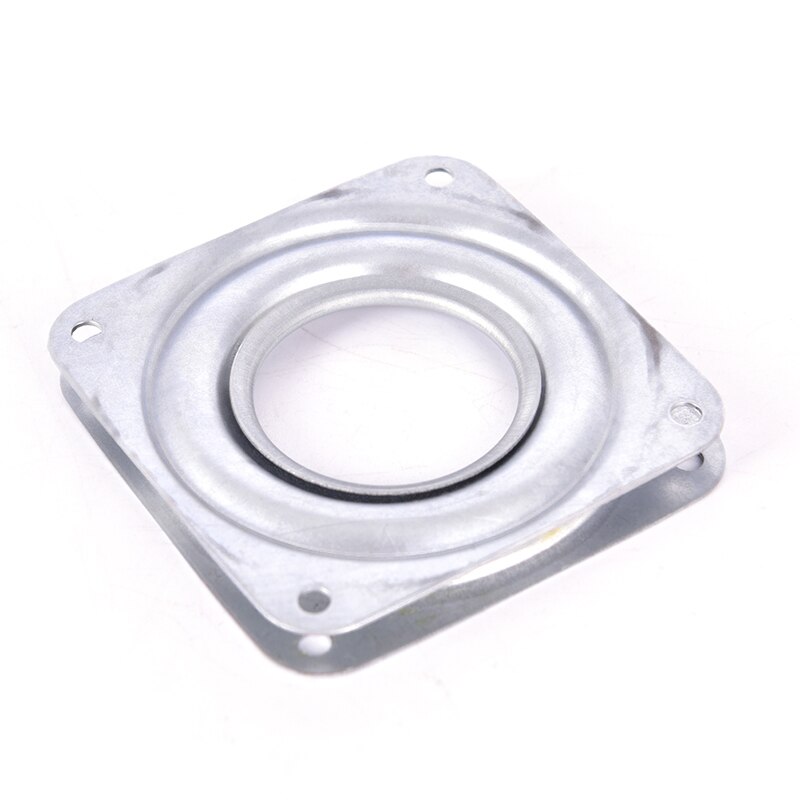 Lot De 4 Plateaux Tournants Carrés 4 Pouces - Lazy Susan 360° Pour Présentoir Ou TV