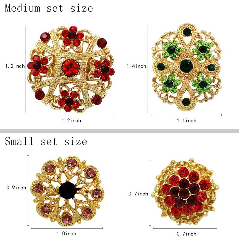 Weimbeiingdian conjunto de broches de flores misturadas, lotes de preço de fábrica com 24 peças para buquê de casamento diy, kits de acessórios