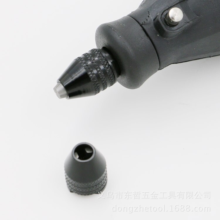 Elektrisk slibemaskine tilbehør fleksibel aksel lille elektrisk mølle med chuck mini tre-kæbe borchuck 7/8 x0.75/0.3