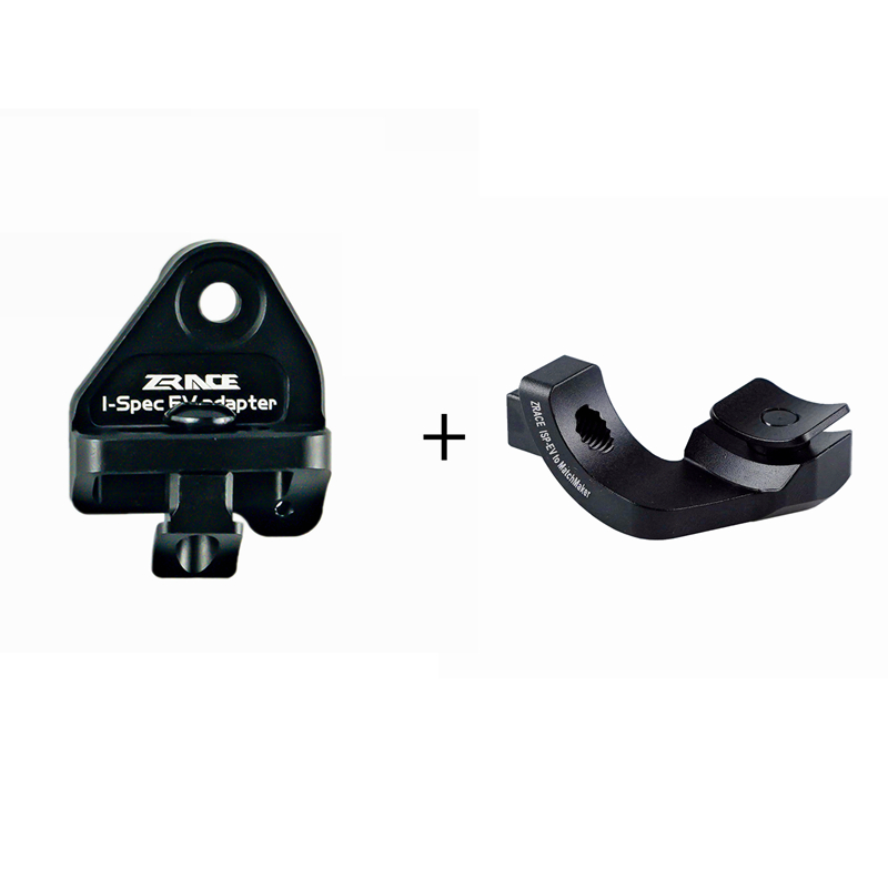ZRACE ShiftMounts MatchMaker Brake a I-SPEC EV Shifter Adaptador, para montaje de palanca de cambios SRAM MatchMaker a freno Shimano I-SPEC EV: Morado