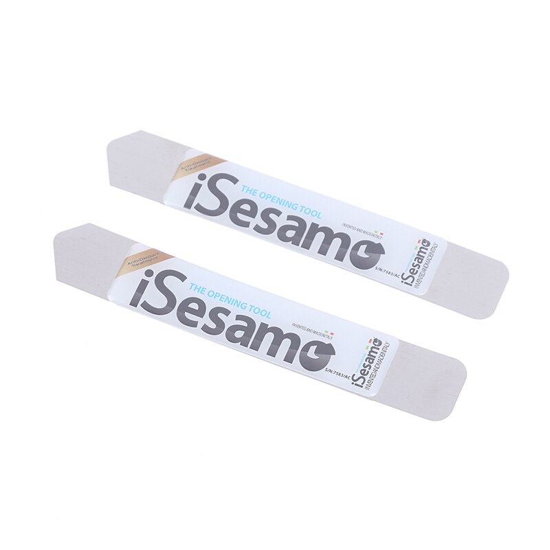 2 -teiliges öffnungswerkzeug mit edelstahlklinge, weichem, dünnem hebelspatel zum öffnen von handy-, tablet-bildschirmen und akkus für samsung iphones und ipads