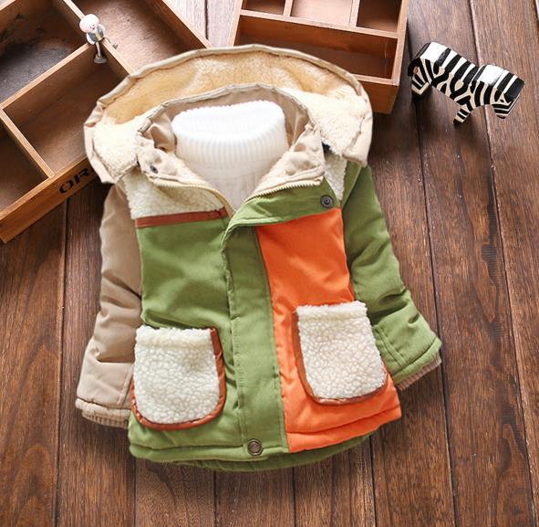 Baby jungen Winter verdicken nette schnee tragen OT013