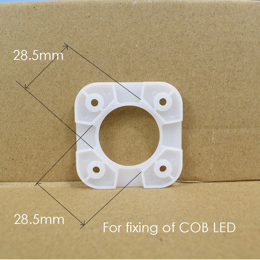 High Power 2828 COB Light Sorce Fixing Plate Extra Thick PC Holder Strong Holding Force LED DIY Plastic Fixture for Photograph