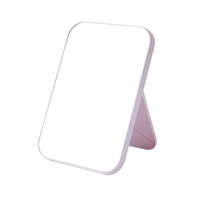 Bureau dressing miroir pliant maquillage miroir simple portable princesse miroir carré miroir maquillage miroir