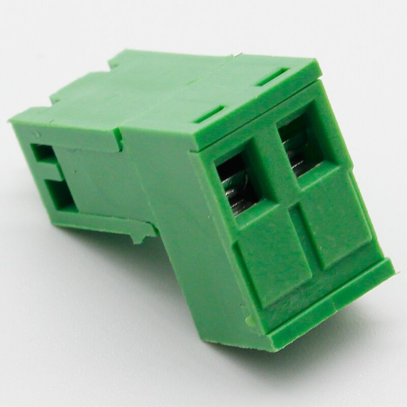 10 sets ht5.08 2pin Terminal plug type 300V 10A 5.08mm pitch connector pcb screw terminal block