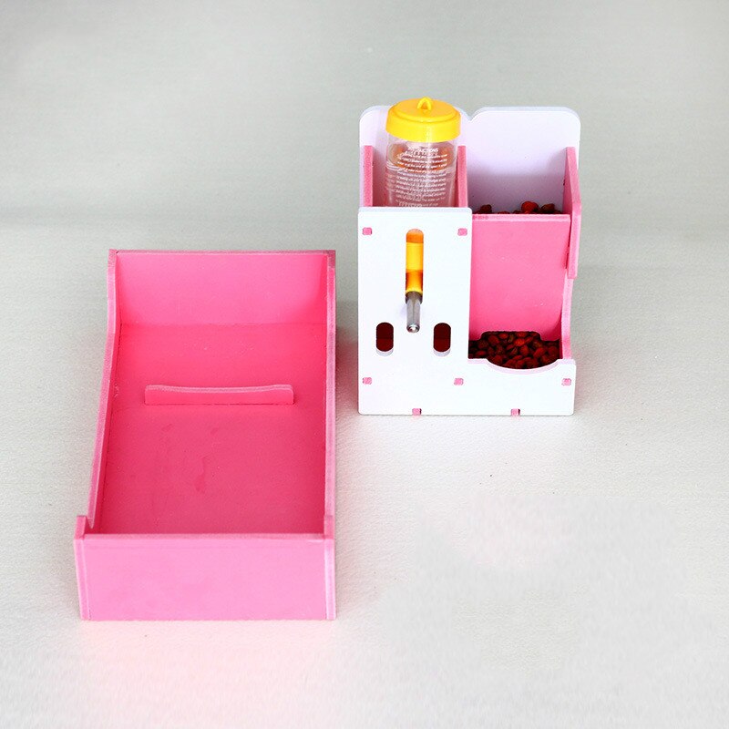 Mini bassin hérisson bouilloire de toilette bouilloire Hamster distributeur d'eau cochon d'inde petit animal de compagnie comprenant la bouilloire d'eau 80ML