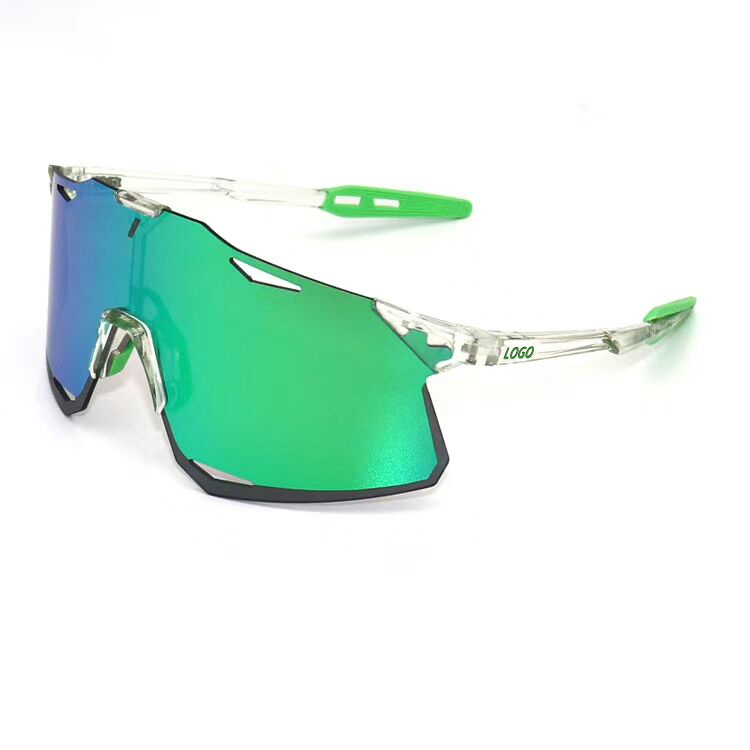 Hypercraft 3 lens sagan udendørs sportsbriller ultralette ultraperformance cykelbriller briller peter man: Klargrøn