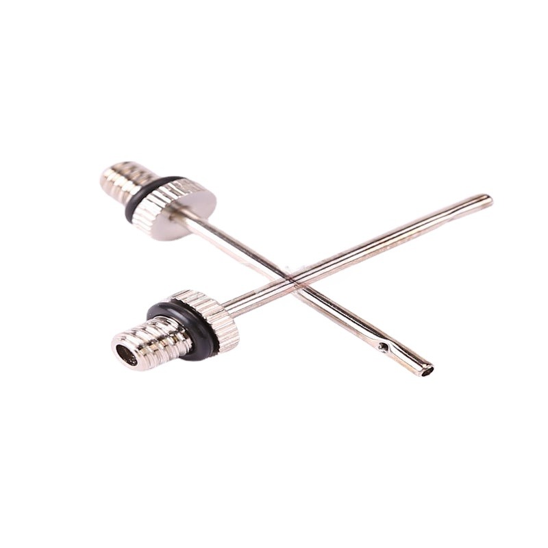 Aiguille de pompe de gonflage de ballon de Sport, 5/10/20 pièces, pour Football, basket-Ball, adaptateur de Valve d'air gonflable, broche de pompe en acier inoxydable