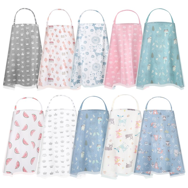 Baby Nursing Cover For Breastfeeding Soft Multi Use For Baby Car Seat Canopy Scarf Blanket Stroller Cover