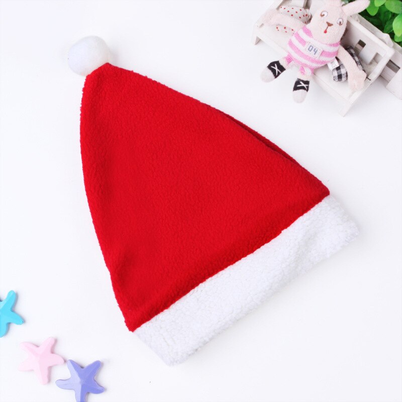 Weihnachten freundlicher Mädchen Bogen Kleider + Hütte Kleidung einstellen Neue Kleinkinder Baby Santa Claus Anzug verrotten Warme Vestidos Kostümich einstellen