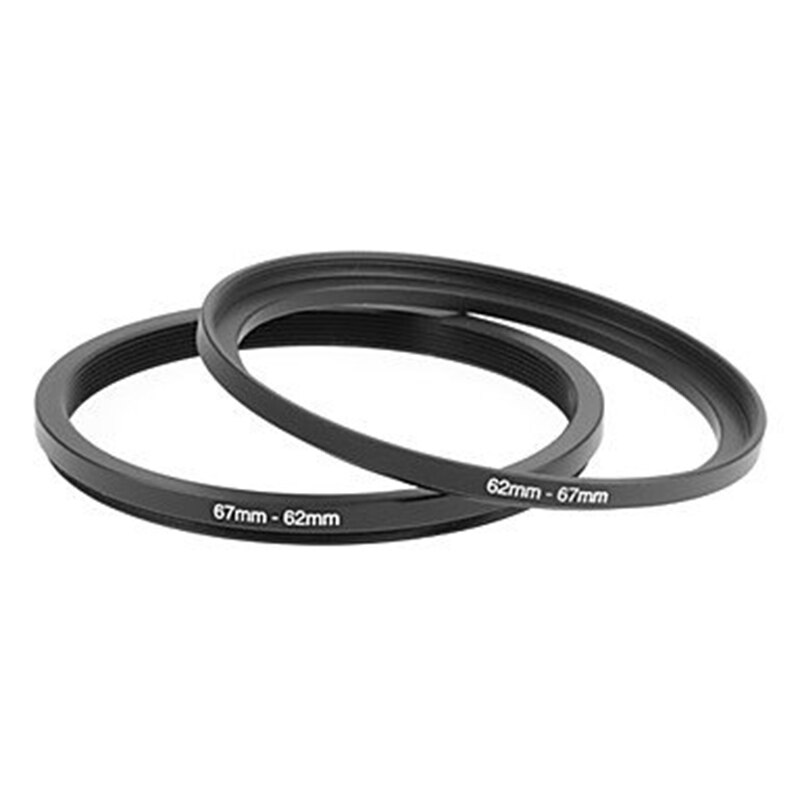 Tout à l'heure, le filtre d'objectif de caméra augmente la bague de réglage du filetage mâle à femelle