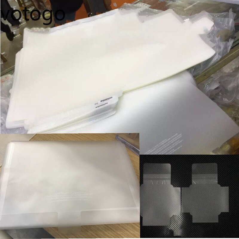 Plastic Seal Factory Film Voor Macbook Air Pro 13 15 16 Inch Lcd Screen Protector Stickers