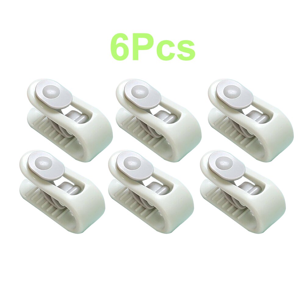 Pinzas antideslizantes para edredón, fijador de sábanas de cama, sujetador de ropa para dormir, 6/12 piezas: 6 pcs Green