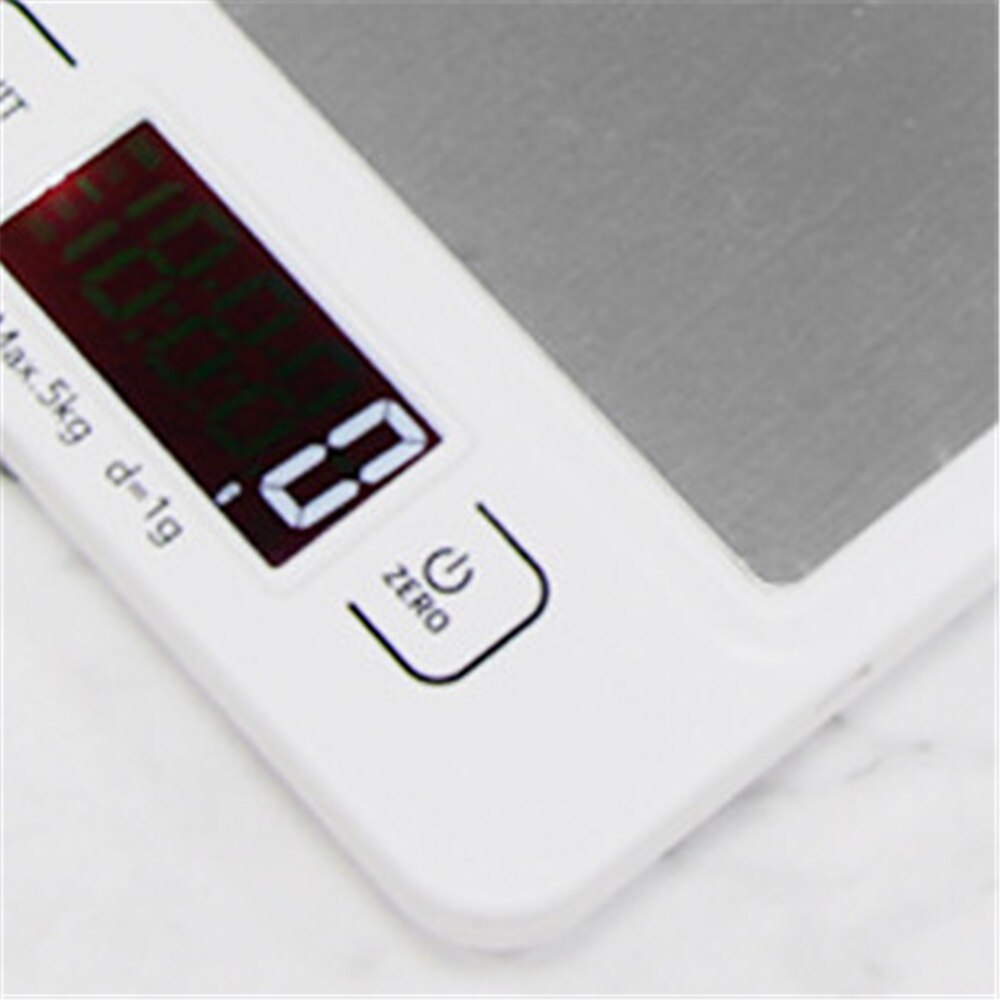 Electronic Scale for Kitchen Portable Scale with Touch Key LCD Screen High Precision USB Charging Scale Multi-unit Conversion