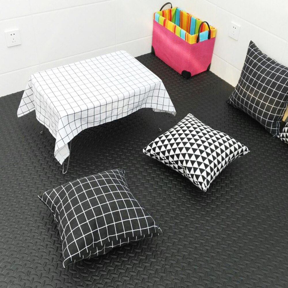 12 stk 30*30cm eva bladkorn gulvmåtter gym gulvmåtte splejsning måtter patchwork tæpper tykkere stød til gym fitness