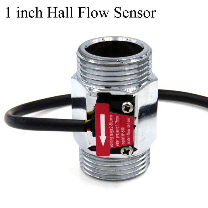1 Inch Water Flow Hall Sensor Switch Flow Meter DN25 flowmeter sensor flowmeter water flow sensor