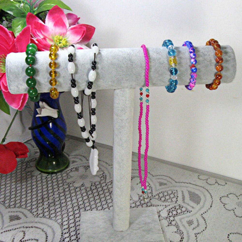 Velvet Jewelry Display Racks Bracelet Bangle Watch Stoarge Racks Jewelry Organizer Display Stand Holder Rack Jewelry Packaging