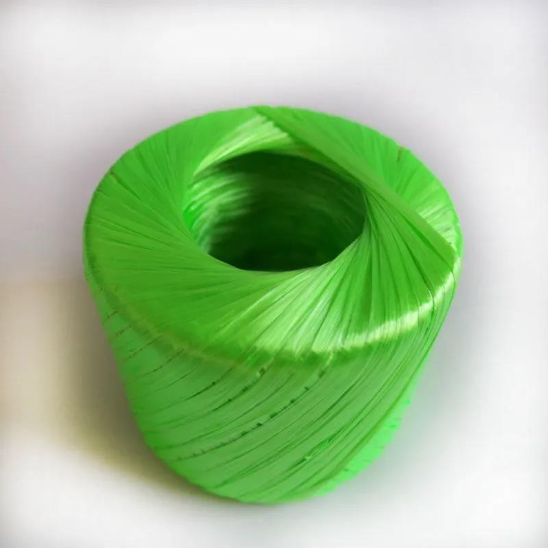 Hilo de tejer de cristal brillante, cuerda de plástico para bolsos, cojines, mantas, 40g/bola, 136M: Lavanda