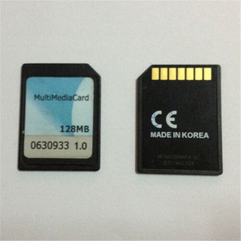 7- pins mmc-kaart geheugenkaart multimediakaart 128mb multimediakaart