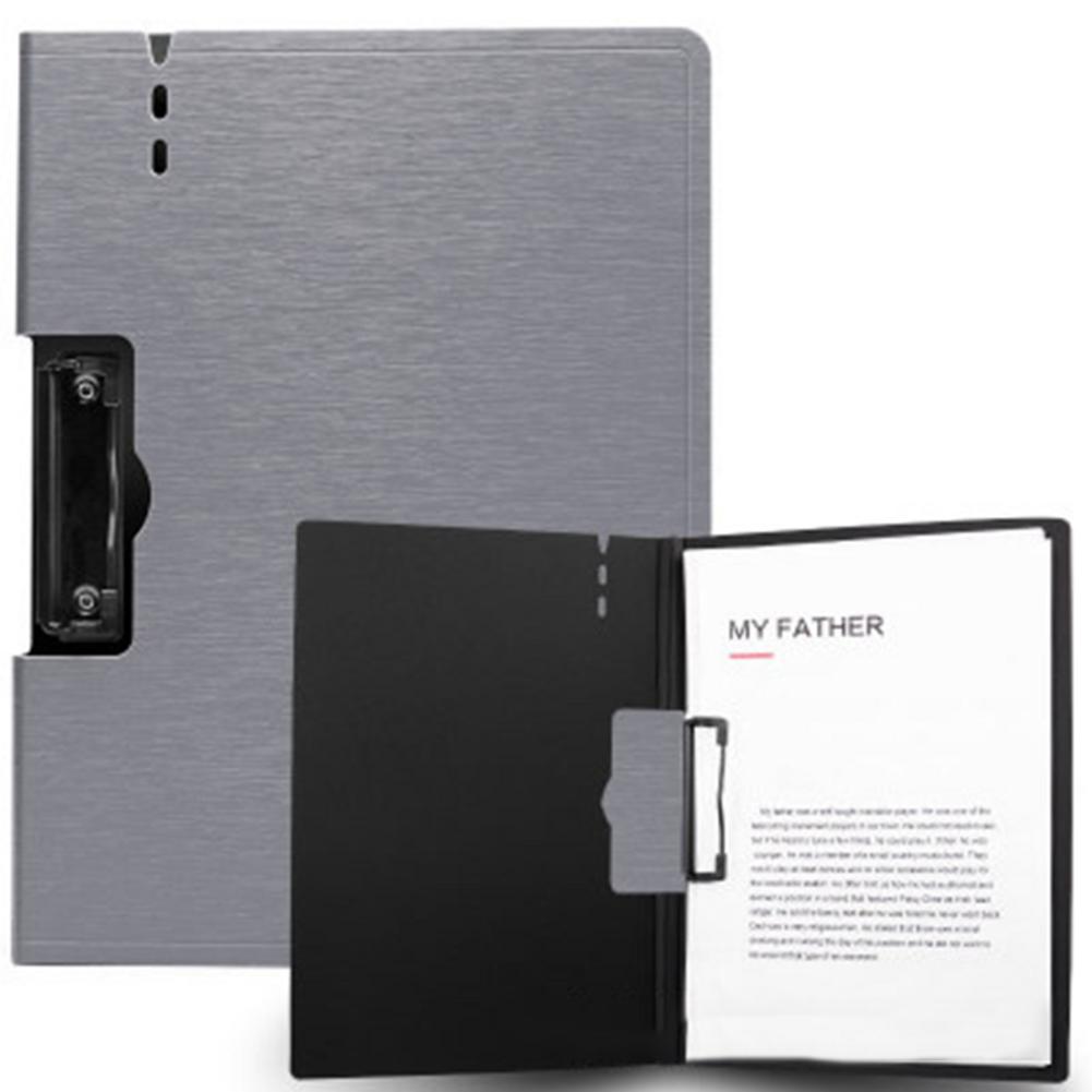 A4 Document File Folder Clipboard Foam Board Clip Writing Board Folding Folder Business Conference Office Work School Test Field