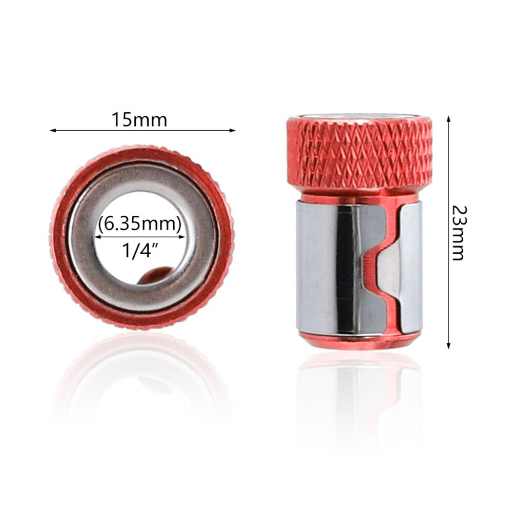 Set van 5 verlengstukken voor magnetische schroevendraaiers met magnetische bithouder. Inclusief verlengstukken van 50/60/100/150/300 mm, met een 1/4 inch zeskantschacht