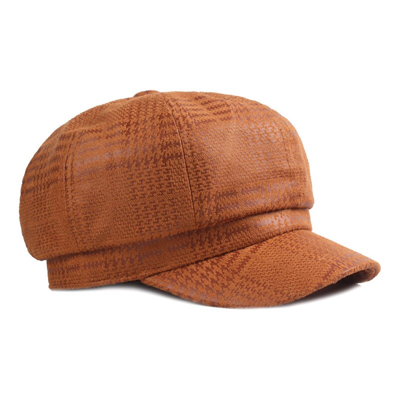 XdanqinX Novelty Adult Women Retro Newsboy Caps Vintage Female Hat Multicolor Women&#39;s Brands Cap Snapback Cap