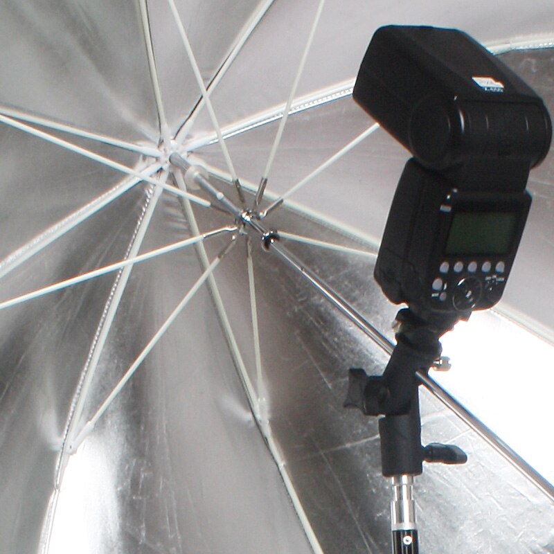 36" Photo Studio Video black sliver Umbrella Photography Translucent White Flash Light Diffuser Umbrella Camera Accessories