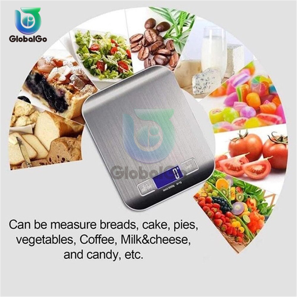 Electronic Digital Pocket Scale 1g Precision Mini Jewelry Weighing Scale Backlight Scales for Kitchen 10kg/50kg