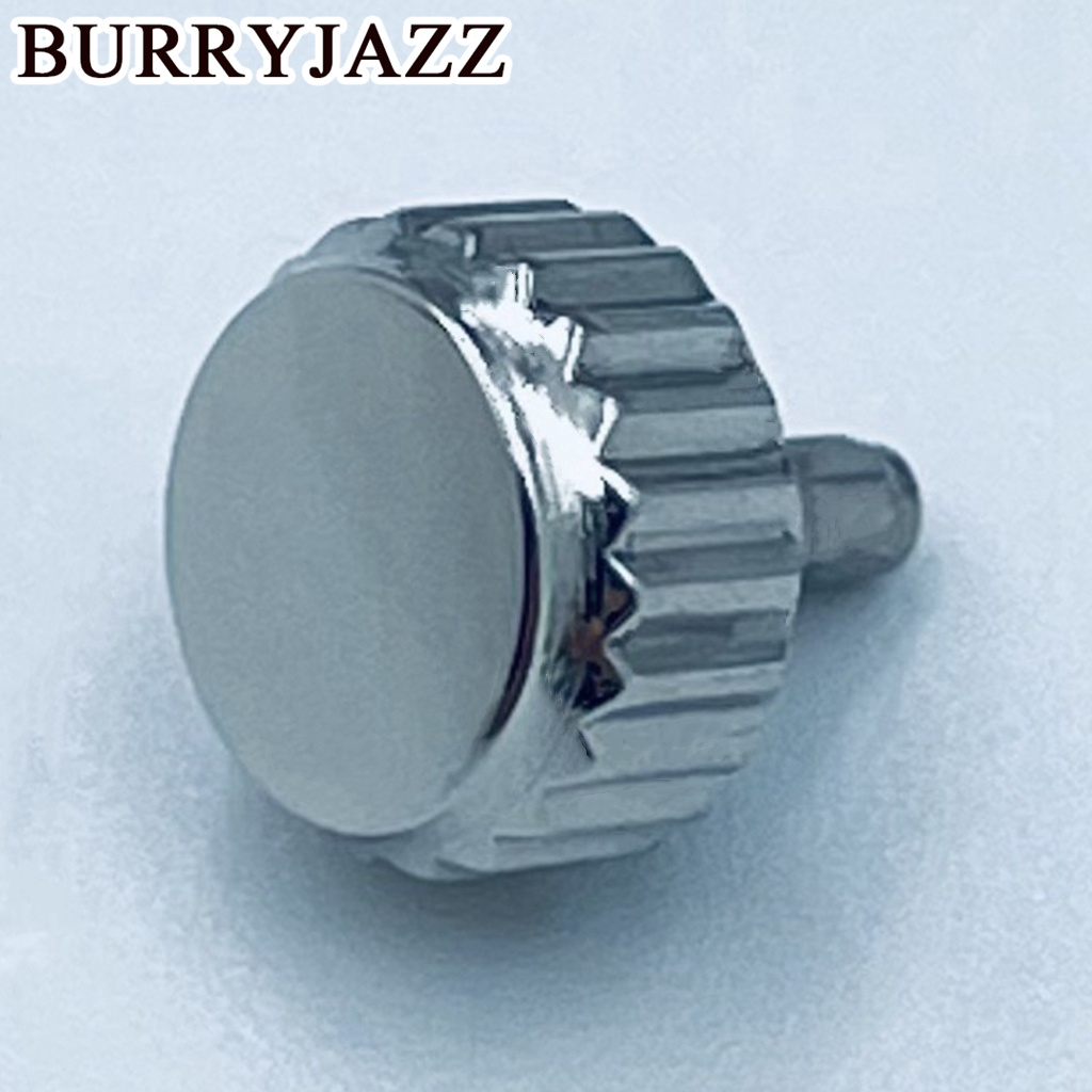 BURRYJAZZ Silber Uhrenkronen Uhrenteile Ersatz S Krone und ohne S Krone Edelstahl für NH34 NH35 NH36 Uhrwerk: Tomate